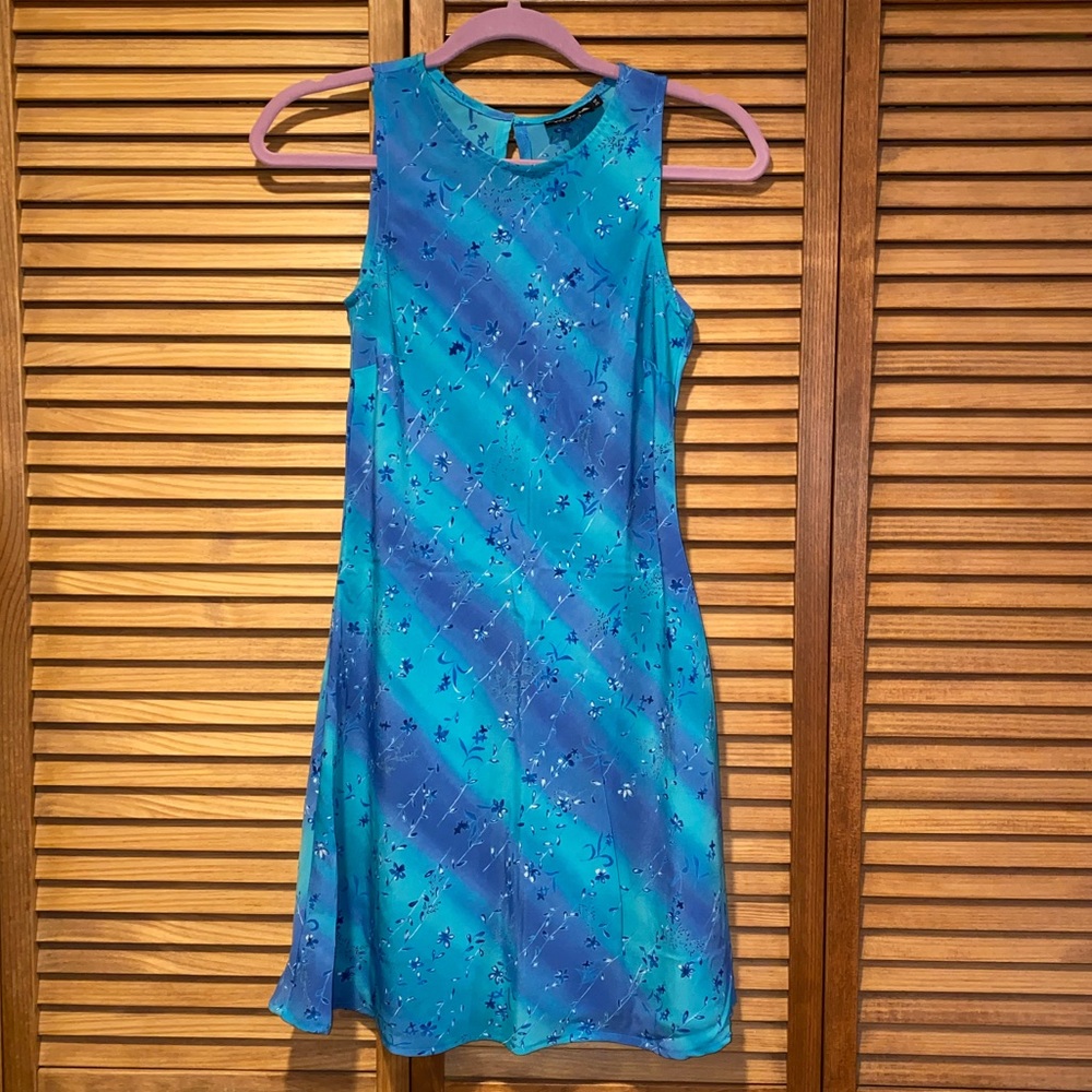 My michelle teal and purple dress